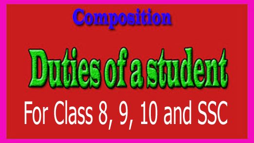 duties of a student