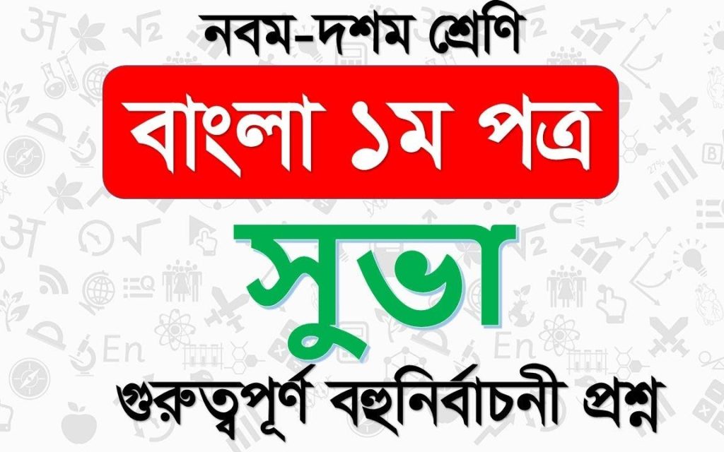 সুভা-গল্পের-এমসিকিউ-বহুনির্বাচনী Bangla Lessons